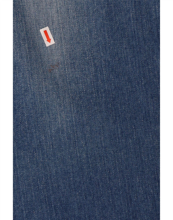 Blugi conici pentru femei VINTAGE L32 L31 Bumbac albastru