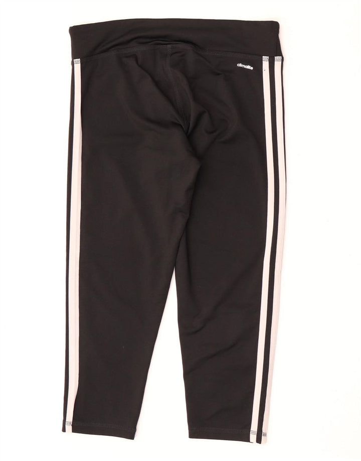 Leggings Adidas Climalite Capri pentru femei UK 12/14 Poliester mediu negru