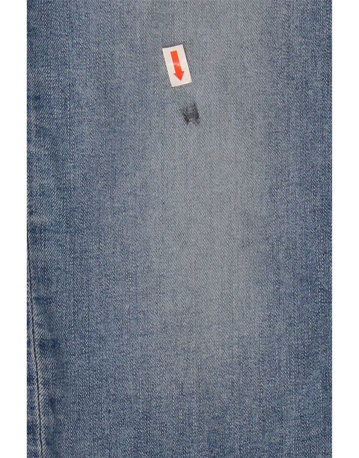 Blugi Levi's 712 Crop Slim W31 L25 Bumbac albastru