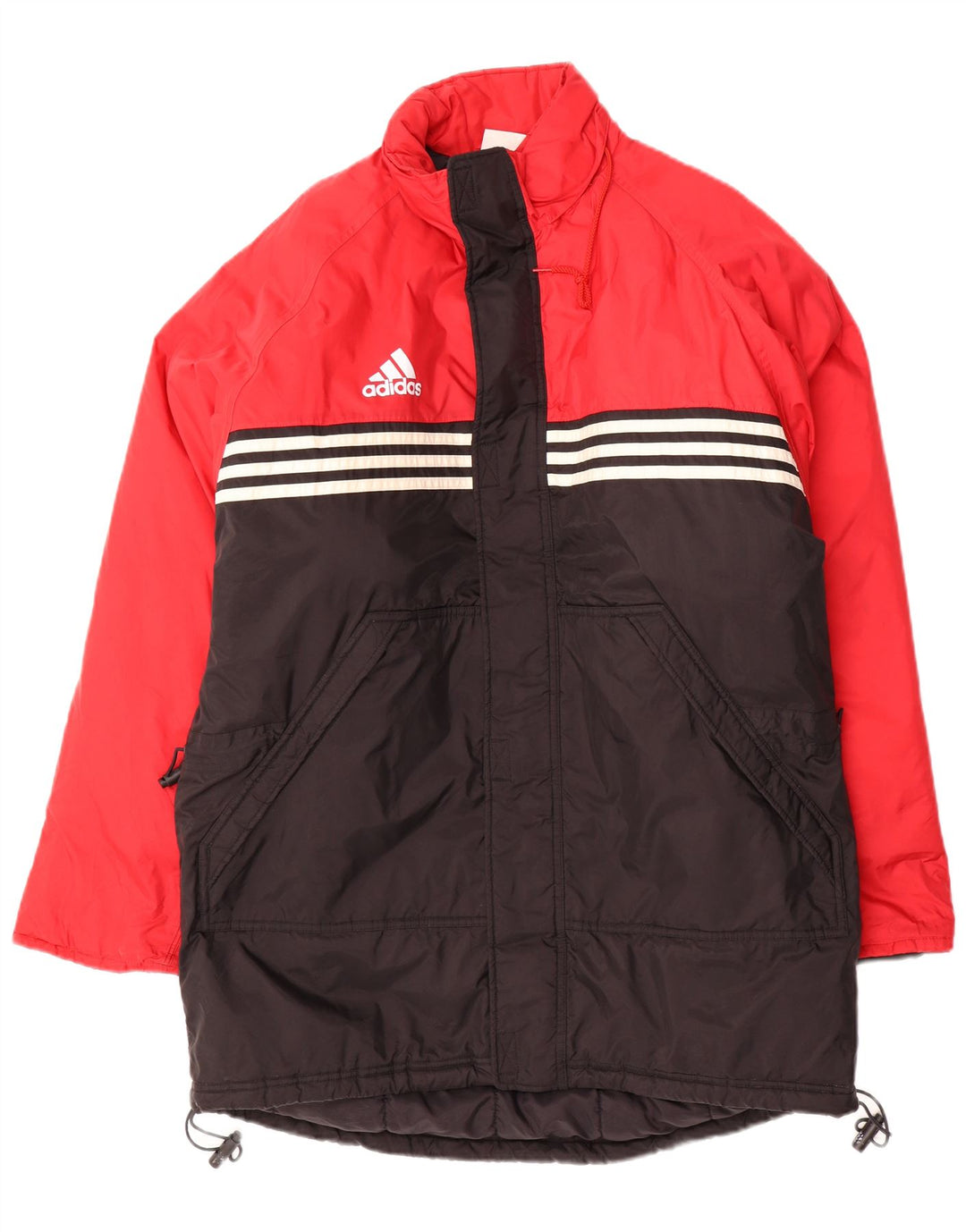 Palton căptușit ADIDAS pentru bărbați, Marea Britanie 40/42 Medium Black Colorblock