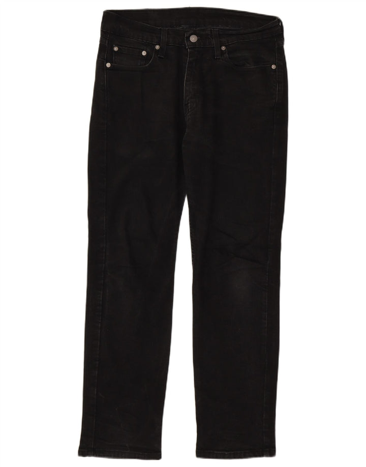 Blugi drepti pentru bărbați Levi's 514 W30 L30 bumbac negru