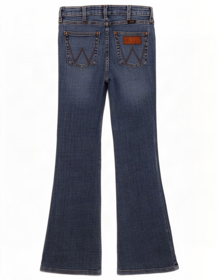 Blugi evazați pentru femei Wrangler W27 L31 Bumbac albastru