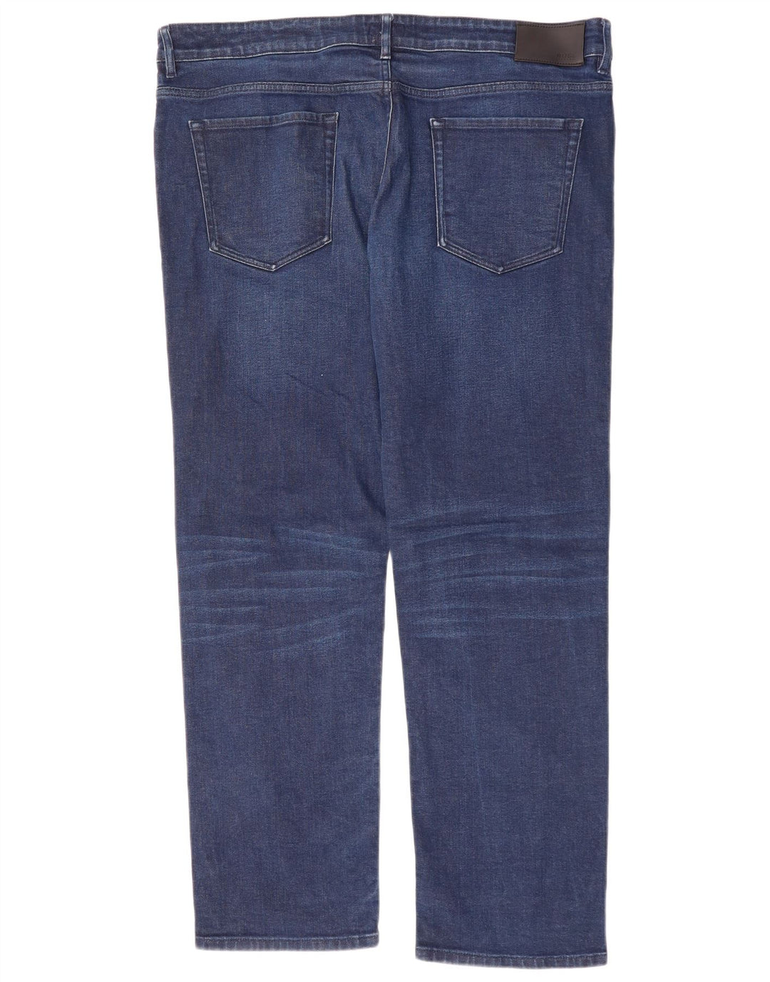 Blugi drepti pentru bărbați HUGO BOSS L40 L32 Bumbac albastru