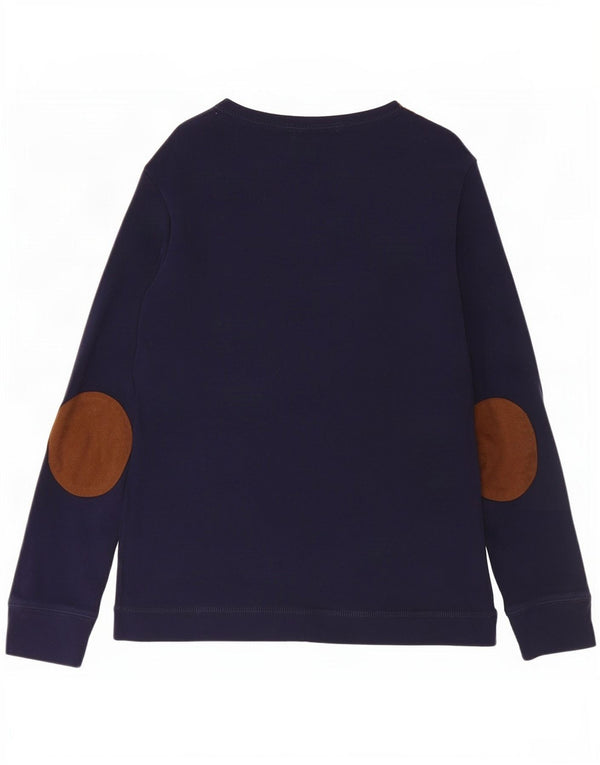 Bluză de călărie pentru femei Ralph Lauren cu mânecă lungă UK 12 Medium Bleumarin