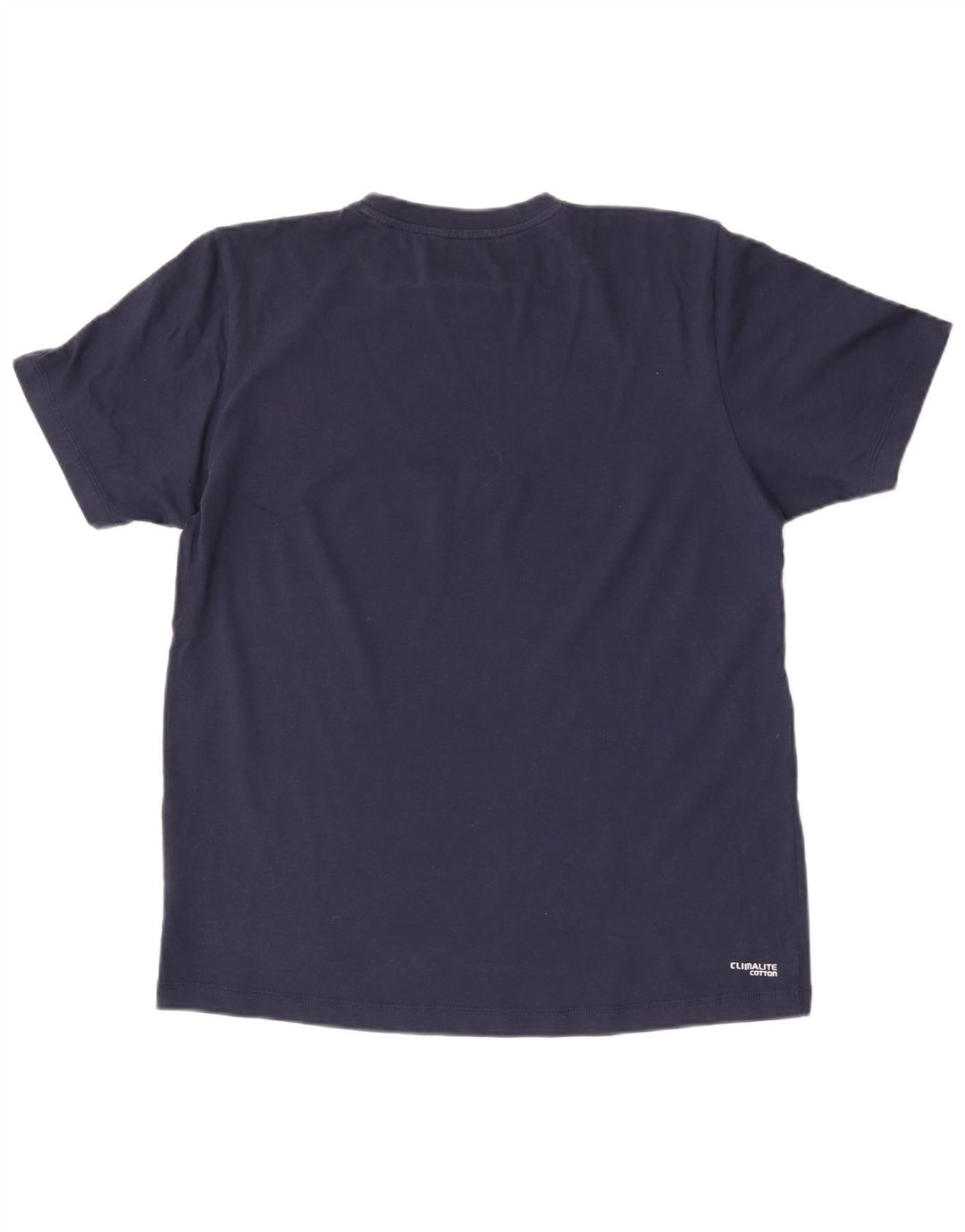 Tricou grafic pentru bărbați Adidas Top mediu din bumbac bleumarin
