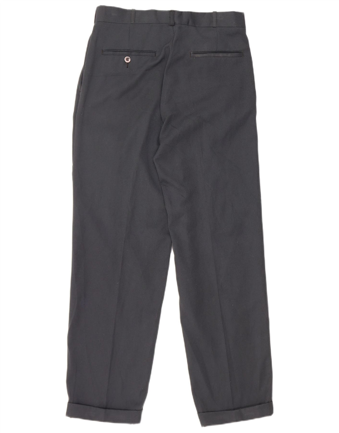 Pantaloni de costum pentru bărbați Farah L30 L28 bleumarin poliester