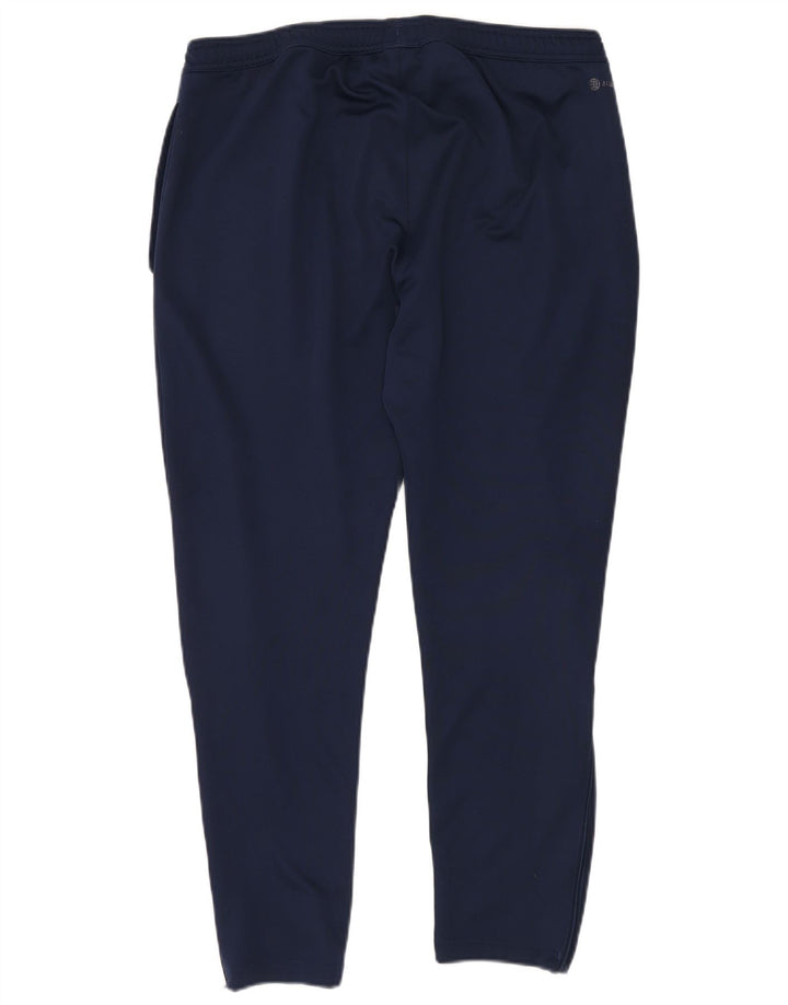 Pantaloni de trening Adidas Aeroready pentru bărbați XL, poliester bleumarin