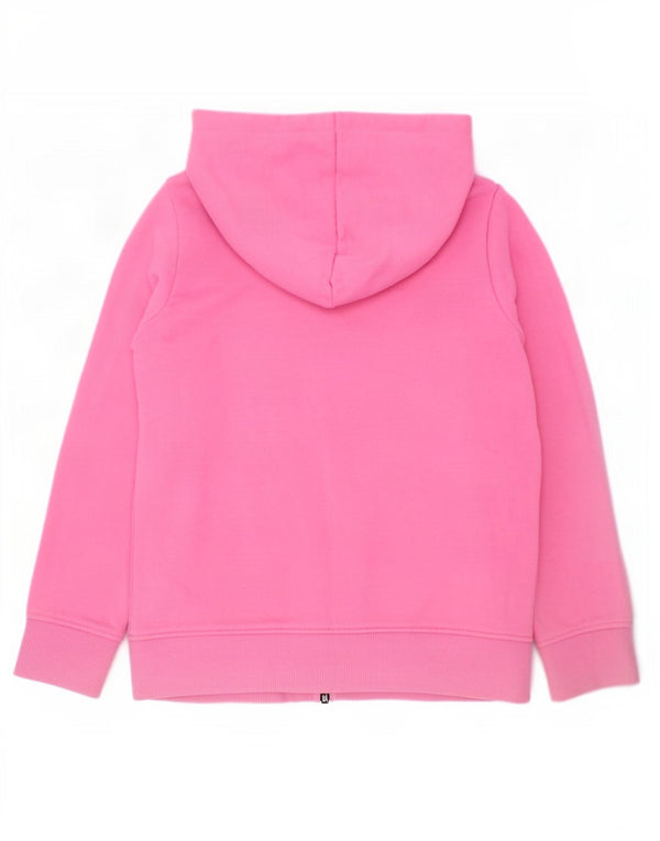 Pulover pentru fete Joules, cu fermoar, 5-6 ani, bumbac roz