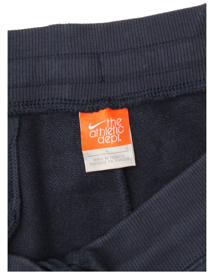 Pantaloni de trening Nike pentru femei mari, albastru, bumbac