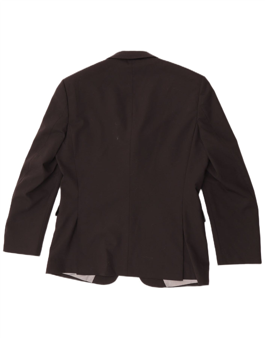 Jachetă blazer subțire cu 2 nasturi Pierre Cardin pentru bărbați UK 38 Lână neagră medie