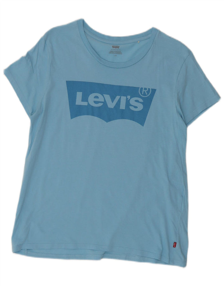 Tricou grafic LEVI'S pentru femei Top UK 14 Large Blue