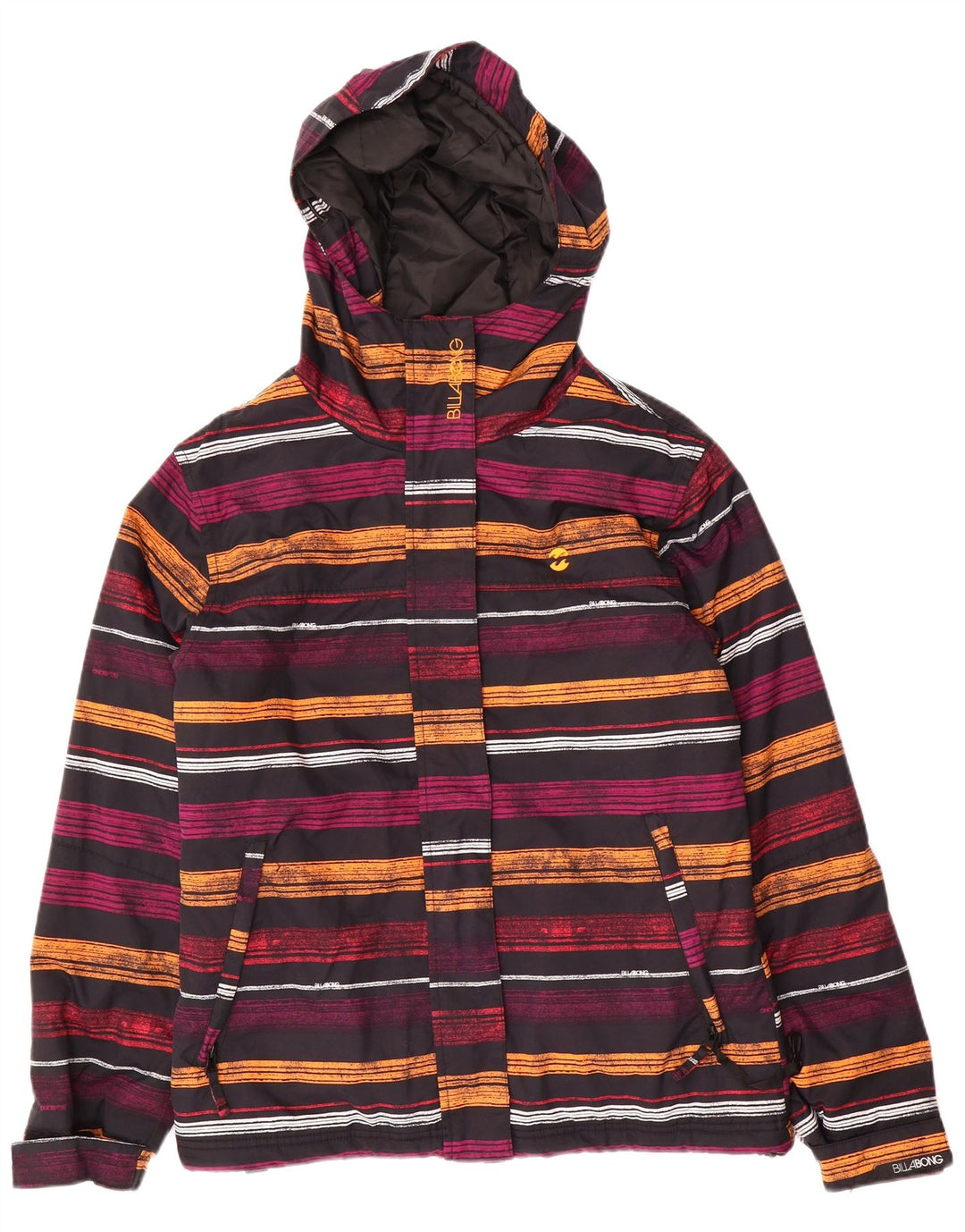 Jachetă de vânt pentru femei Billabong UK 14 Medium, multicoloră, cu dungi