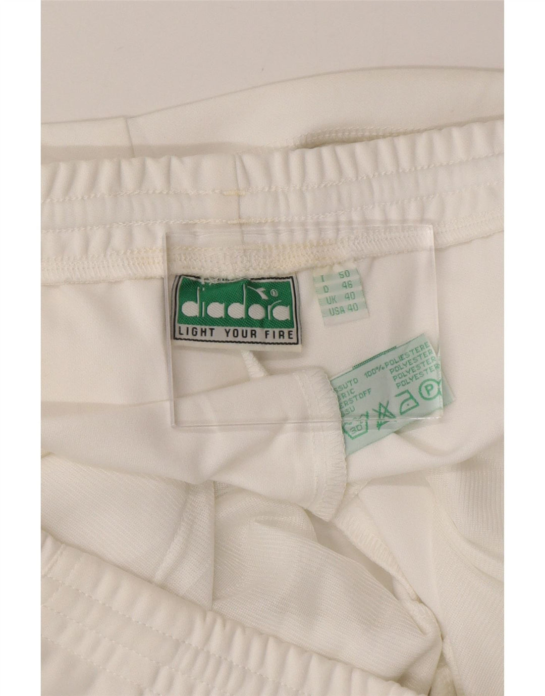 Pantaloni scurți sport pentru bărbați DIADORA UK 40 Poliester alb mediu