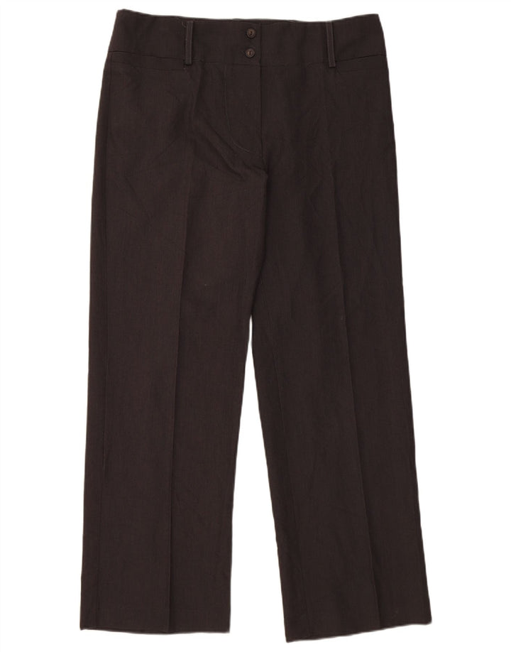 Pantaloni casual drepti pentru femei Essential US 12 Large W32 L28 Gri