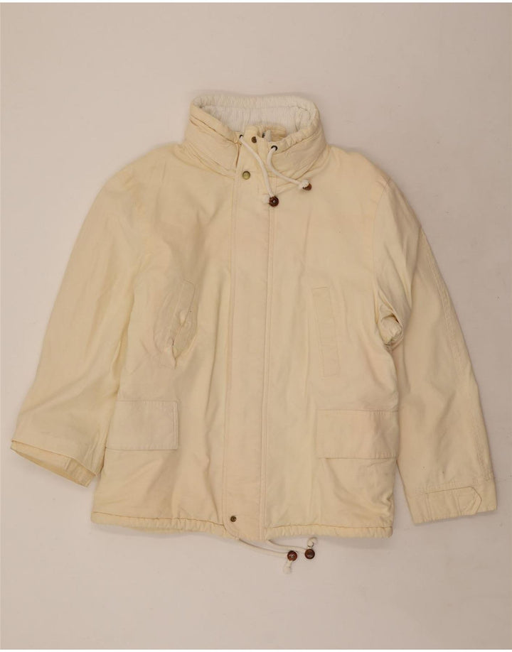 Jachetă cu glugă pentru bărbați Ocean Star IT 54 2XL bumbac alb