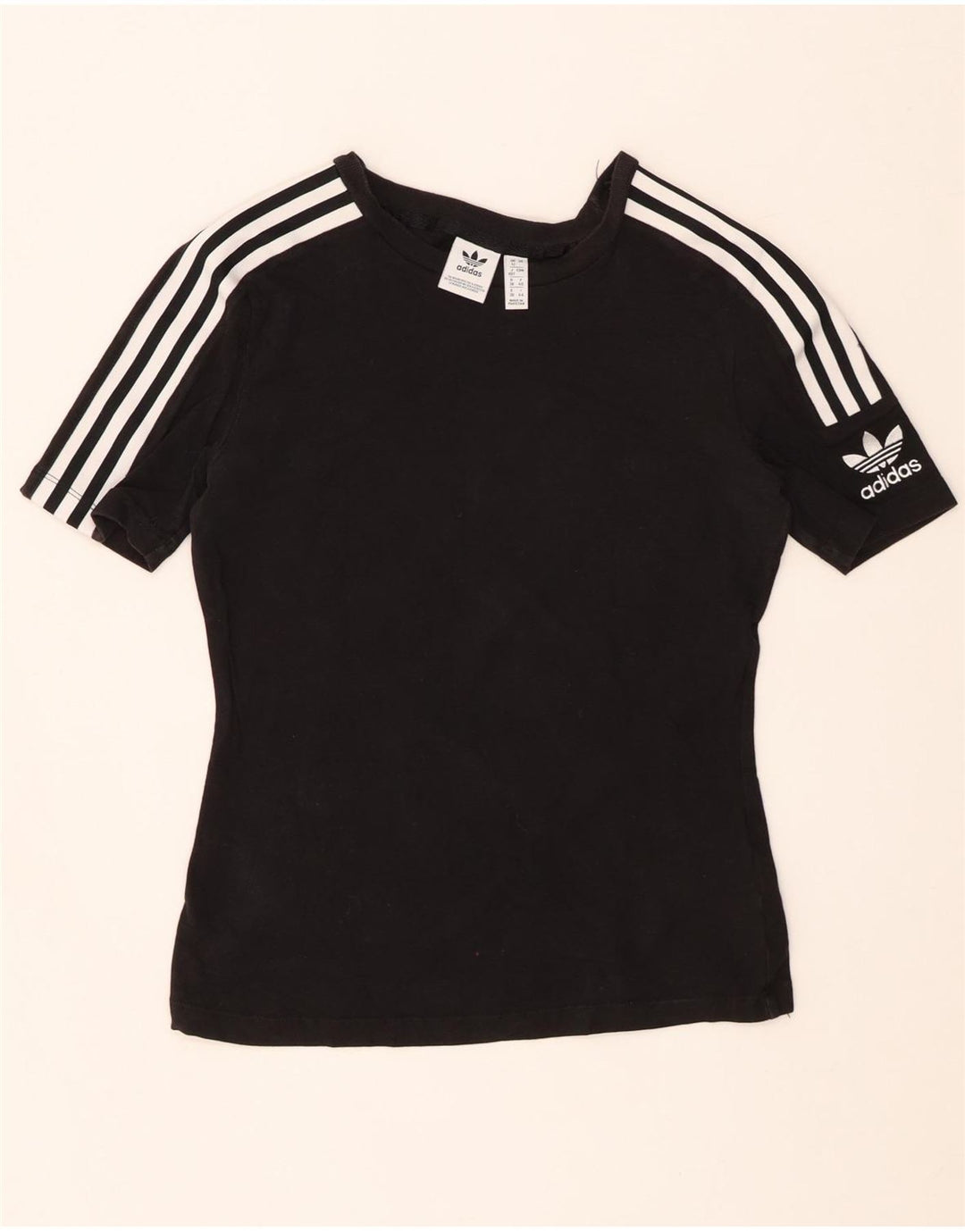 Tricou pentru femei ADIDAS Top UK 12 Medium Black Bumbac
