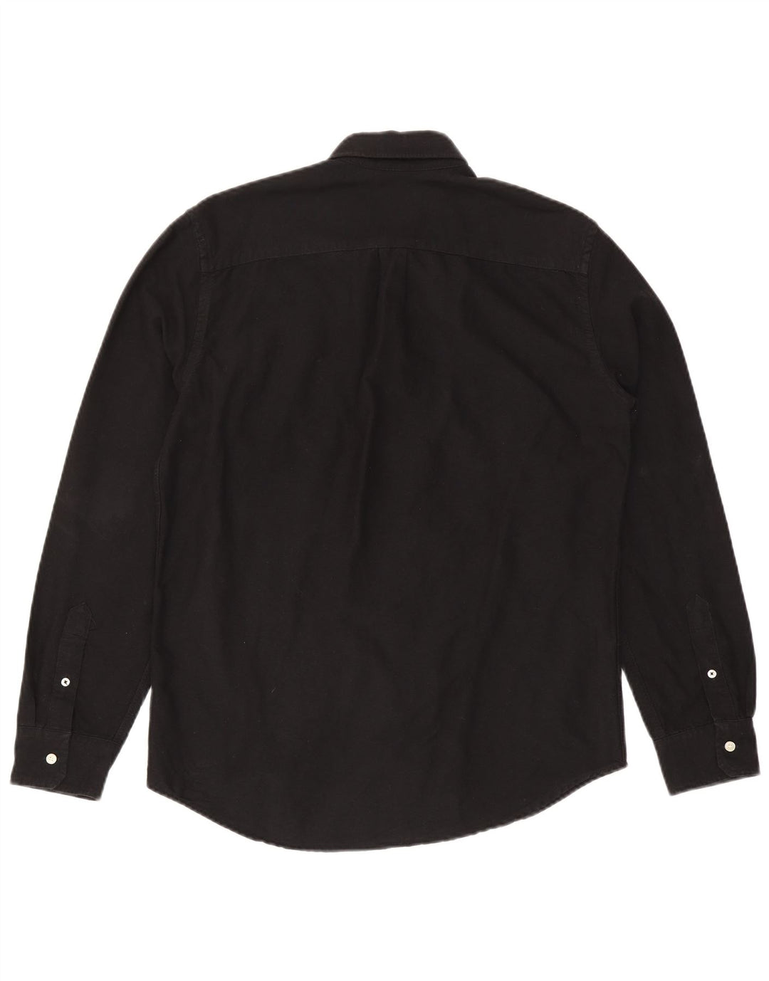 Cămașă pentru bărbați American Eagle Classic Fit, bumbac mediu negru