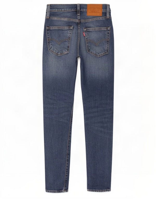 Blugi skinny conici pentru femei Levi's W26 L30 bumbac albastru