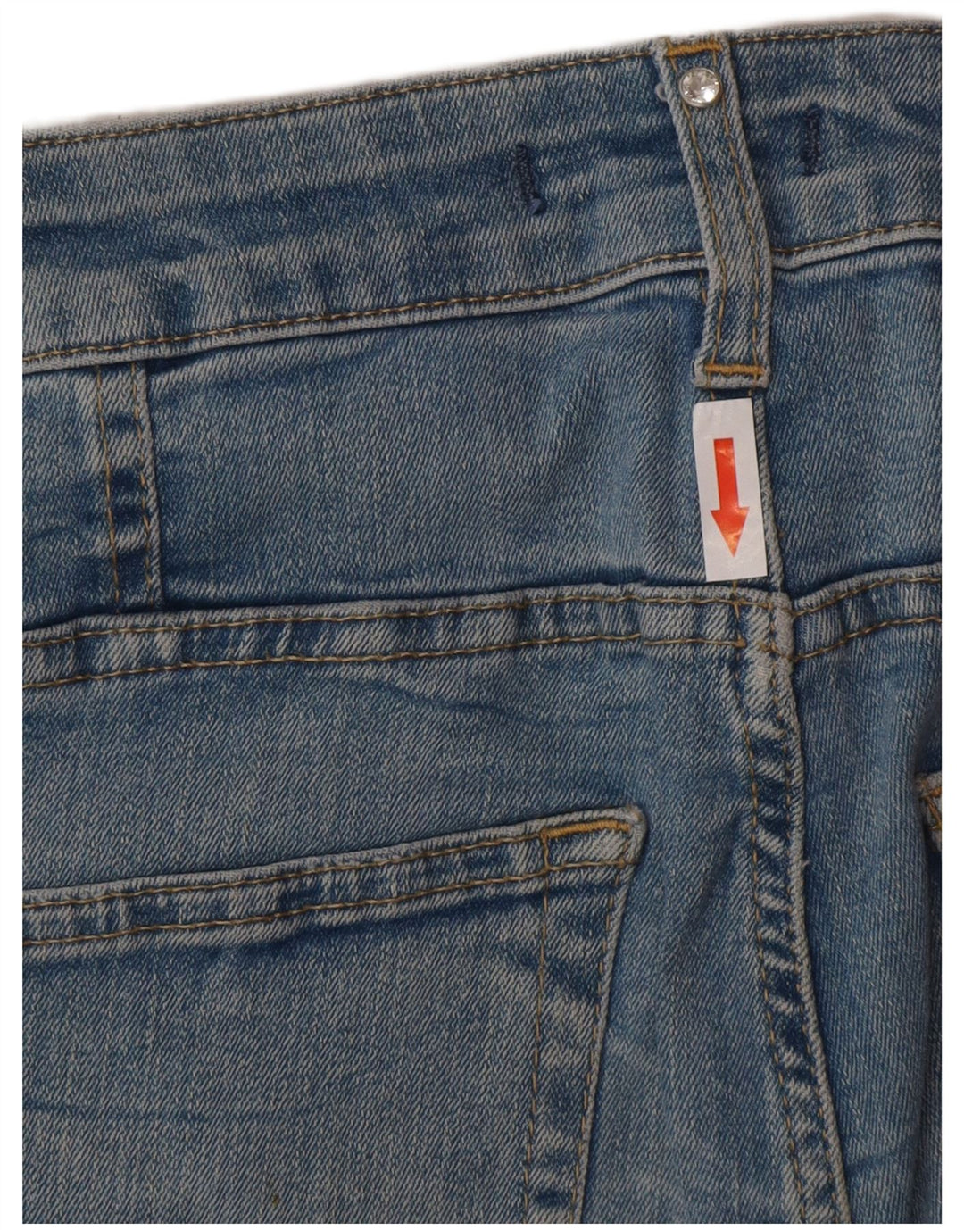 Blugi skinny de damă Liu Jo W28 L27 albastru geometric