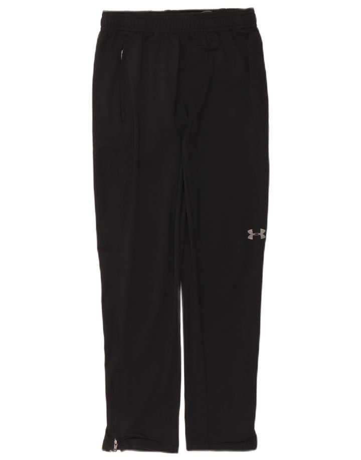 Pantaloni de trening pentru baieti UNDER ARMOUR 9-10 ani negru mediu