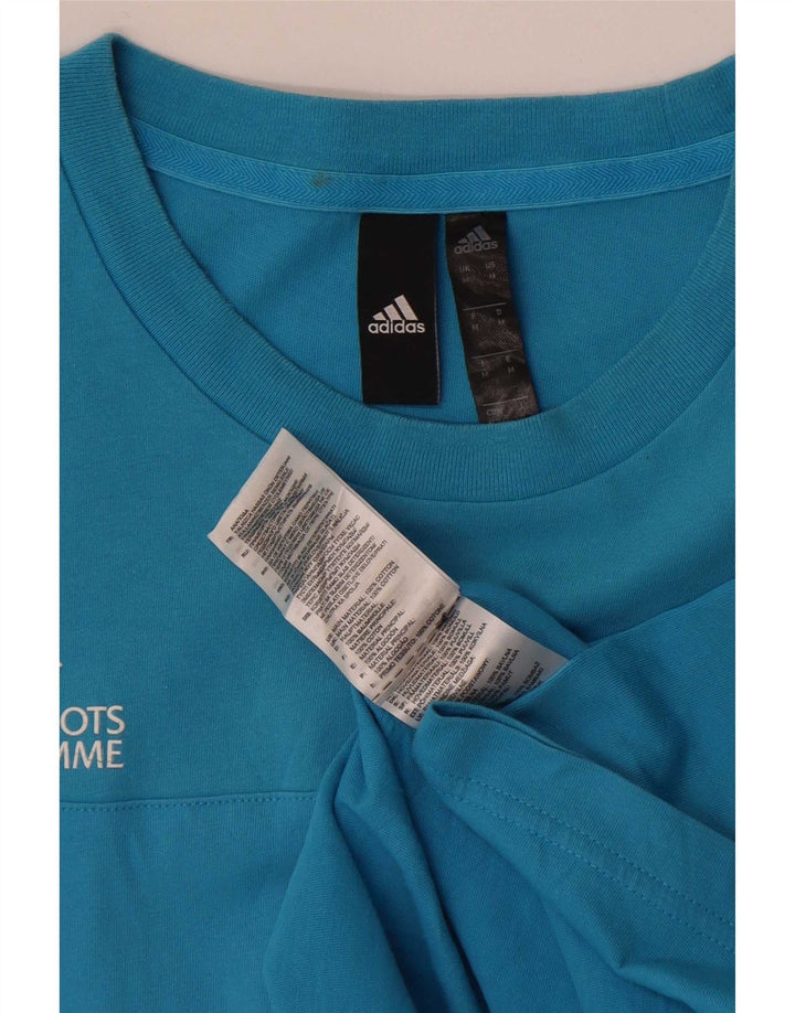 Tricou grafic Adidas pentru bărbați UEFA Grassroots Program Top Medium Blue