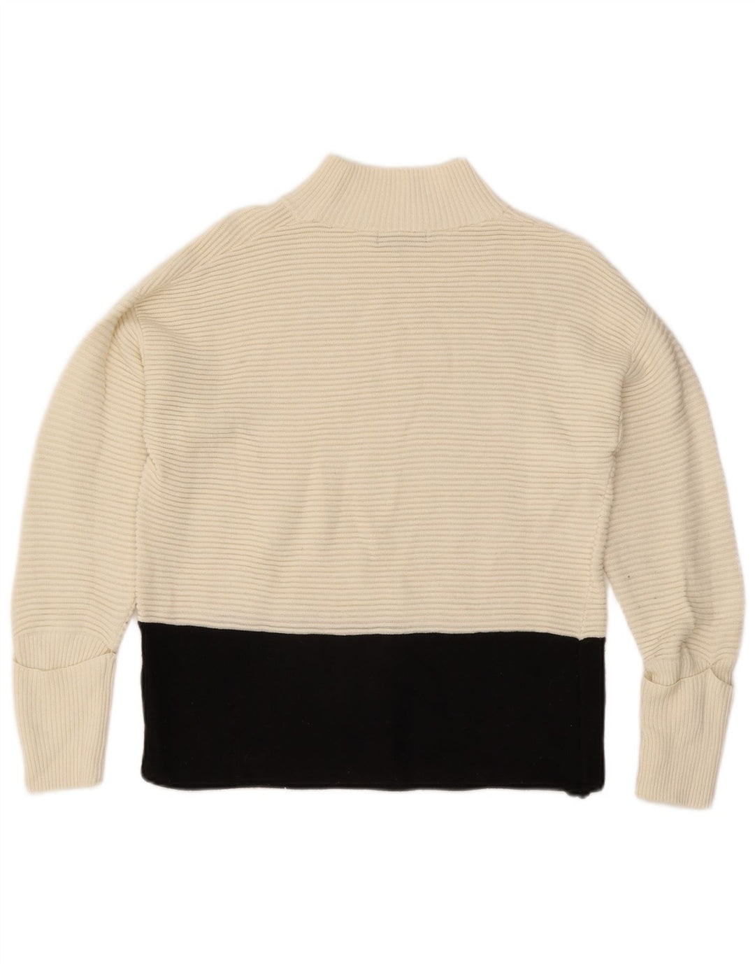 Pulover cu gât țestoasă pentru femei Marks & Spencer UK 12 Medium Off White