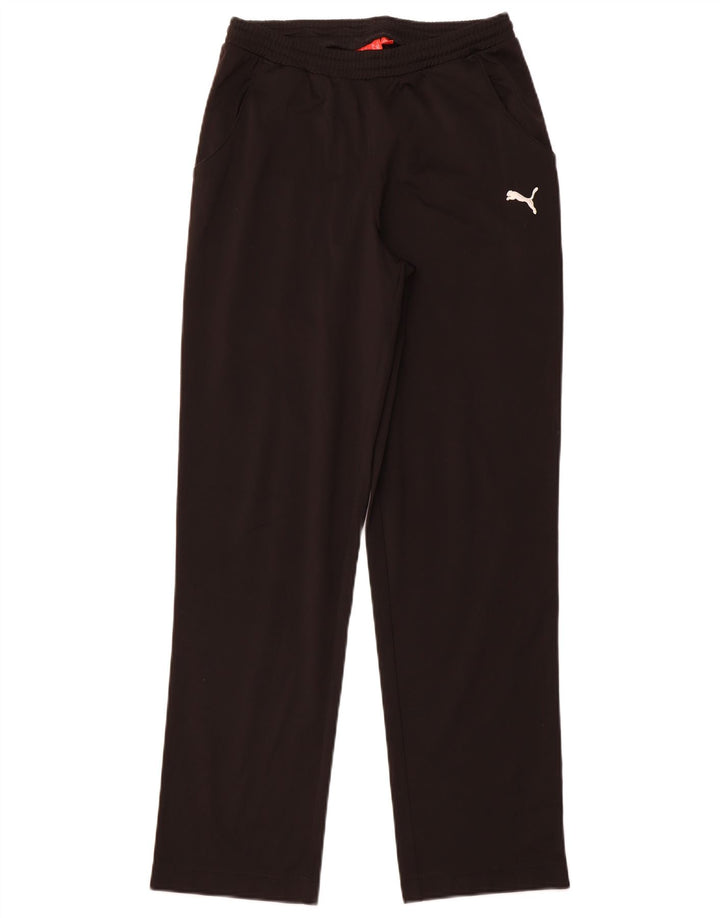 Pantaloni de trening PUMA pentru bărbați, poliester negru mic