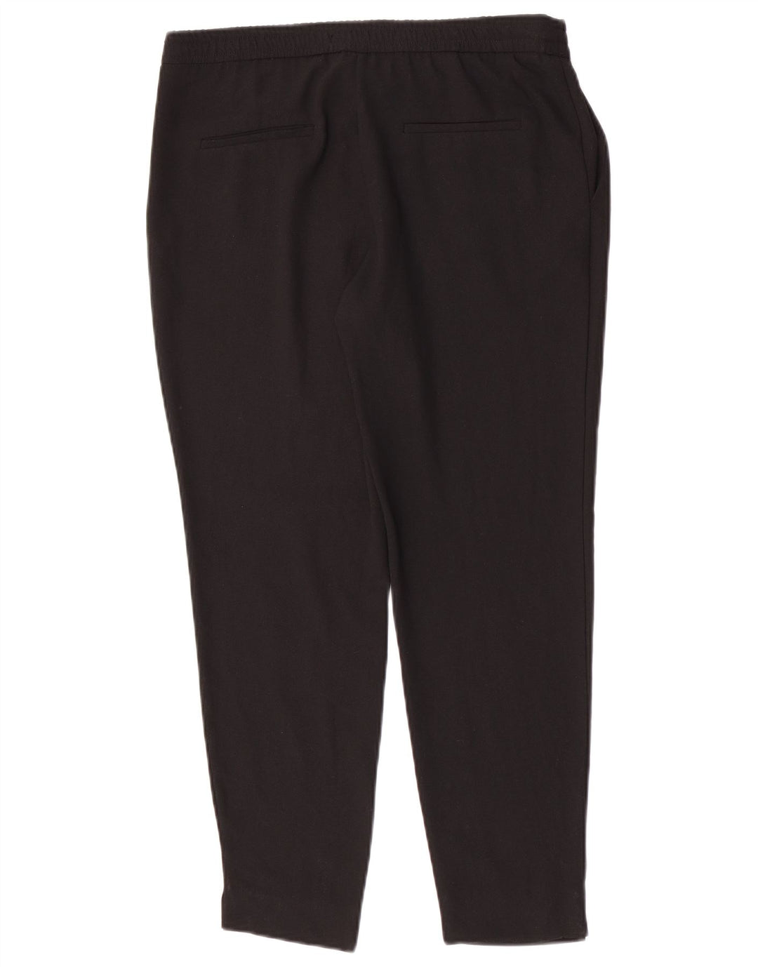 Pantaloni chino slim pentru femei Zara Mici L30 L27 Poliester negru