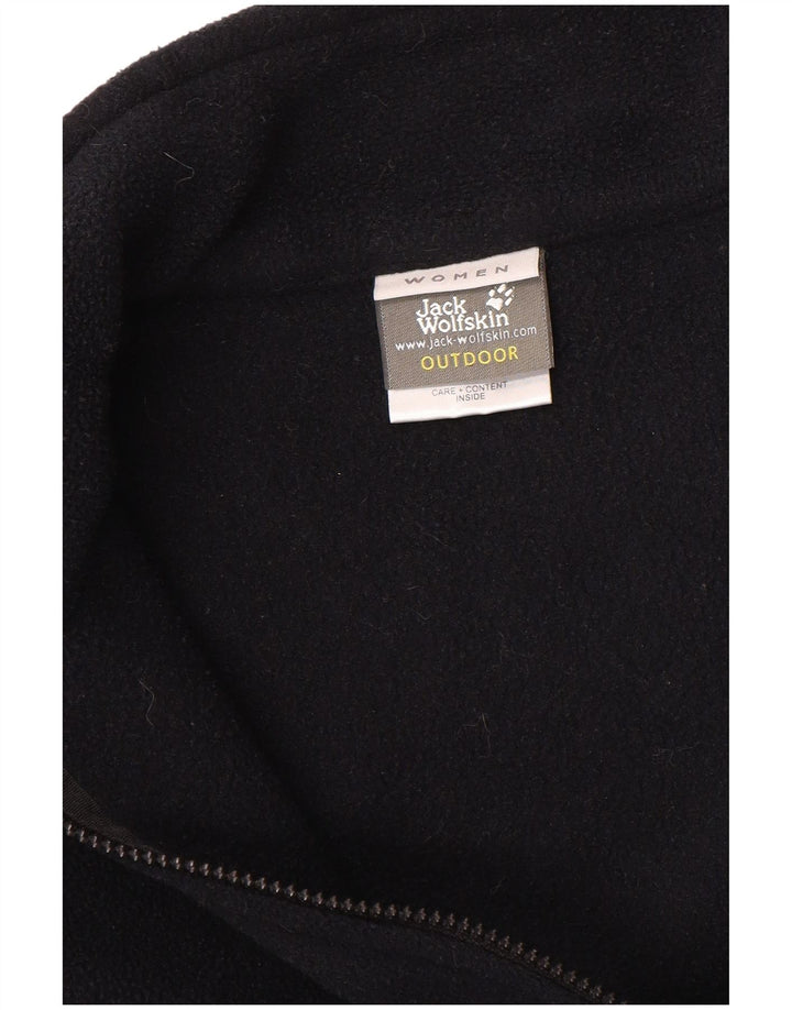 Jack Wolfskin Jachetă pentru femei Liner Fleece UK 18/20 XL Poliester negru