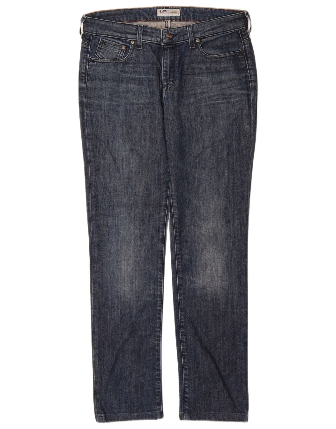 Blugi Lee pentru femei Rice Slim W31 L30 Bumbac albastru
