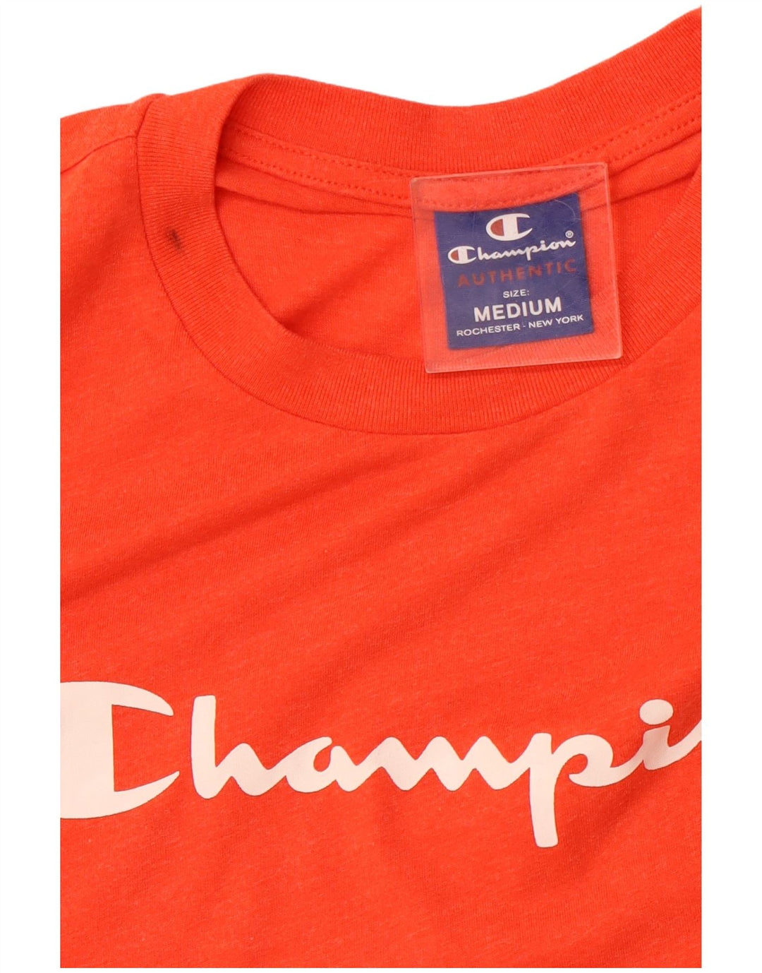 Tricou grafic pentru bărbați CHAMPION Top portocaliu mediu