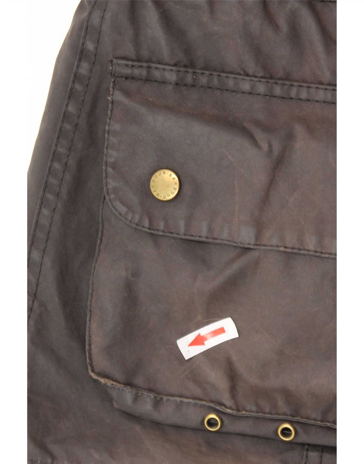 Jachetă pentru femei Barbour din bumbac cerat UK 10 Maro mic