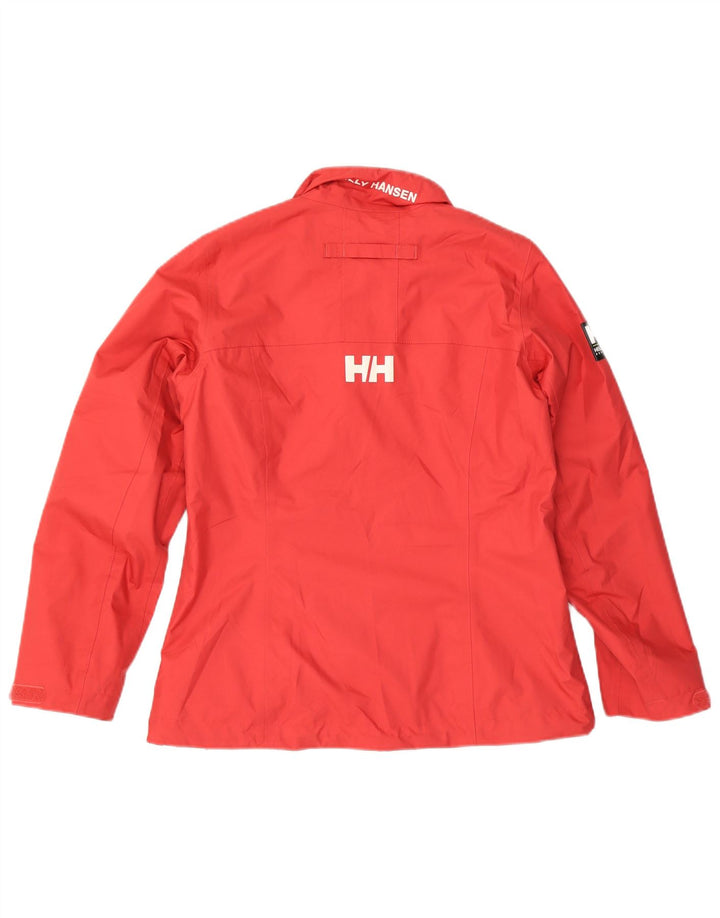 Jachetă Windbreaker pentru femei HELLY HANSEN UK 14 Poliester roșu mediu