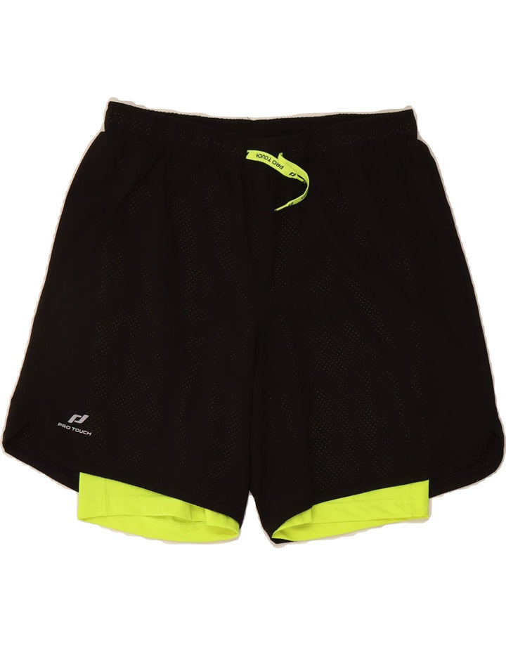 Pantaloni scurți sport pentru bărbați PRO TOUCH, mediu negru