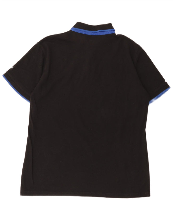 Tricou polo pentru bărbați Dickies, bumbac negru mare