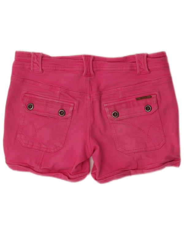 Malvin Womens Denim Shorts EU 38 Medium W29 Pink Cotton