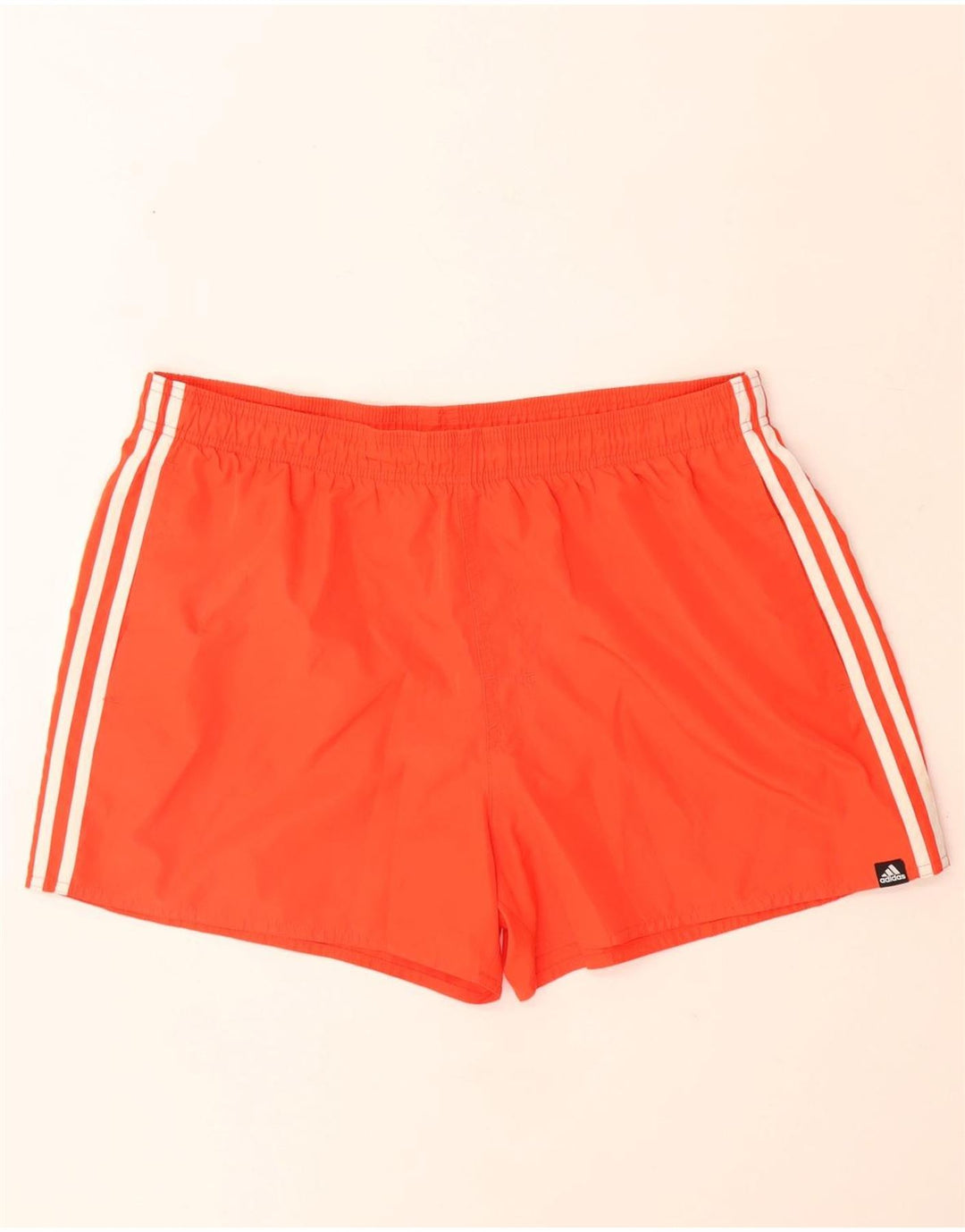 Pantaloni scurți sport pentru bărbați Adidas XL poliester portocaliu