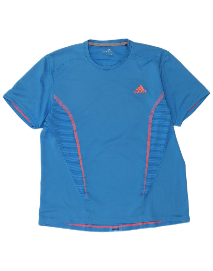 Tricou pentru bărbați Adidas Top mare, albastru, poliester