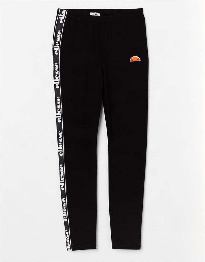 Leggings cu grafic pentru femei Ellesse UK 12, bumbac mediu negru