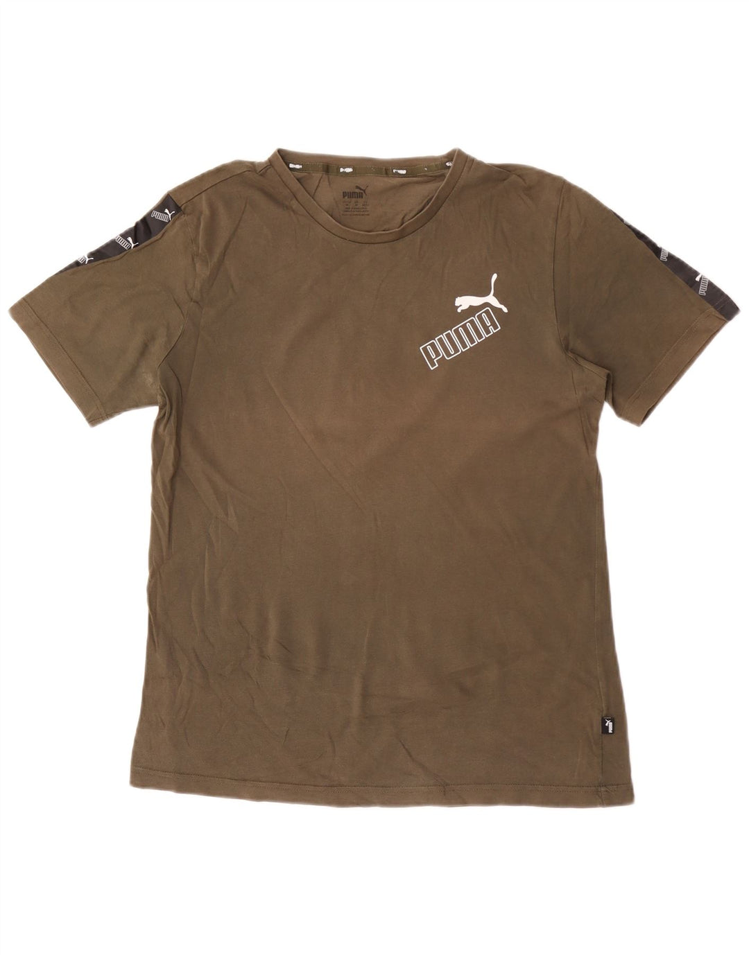 Tricou grafic Puma pentru bărbați Top Mediu Kaki