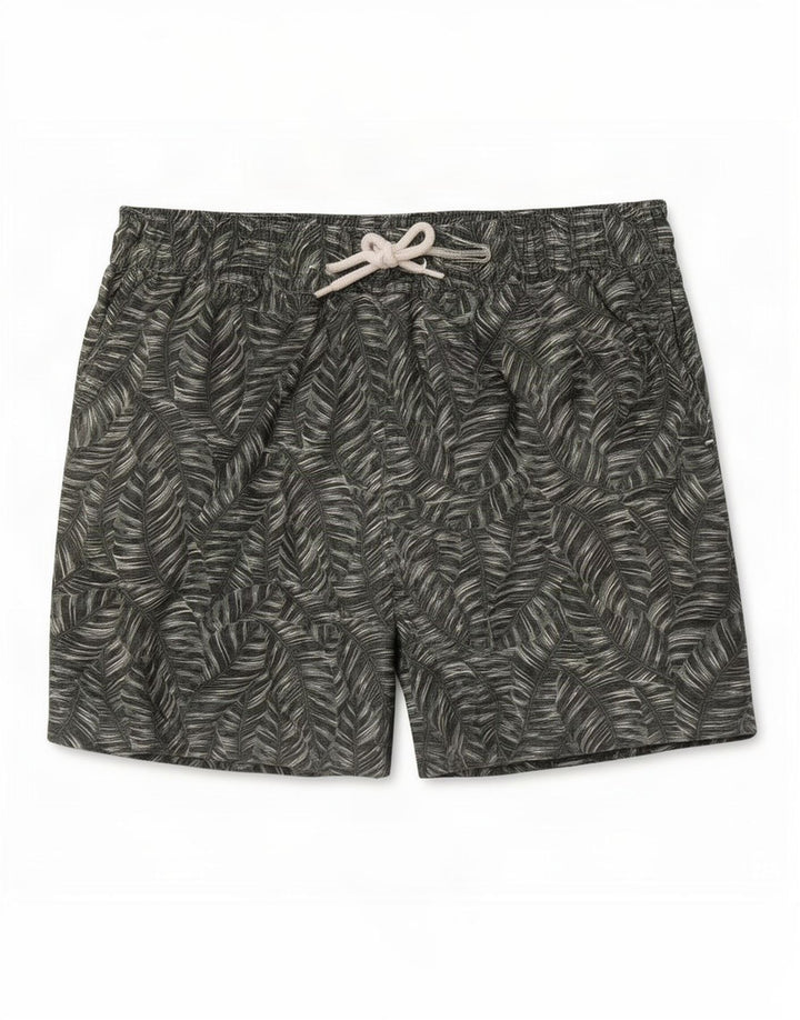 Pantaloni scurți de înot Reiss pentru bărbați, poliester, verde, floral