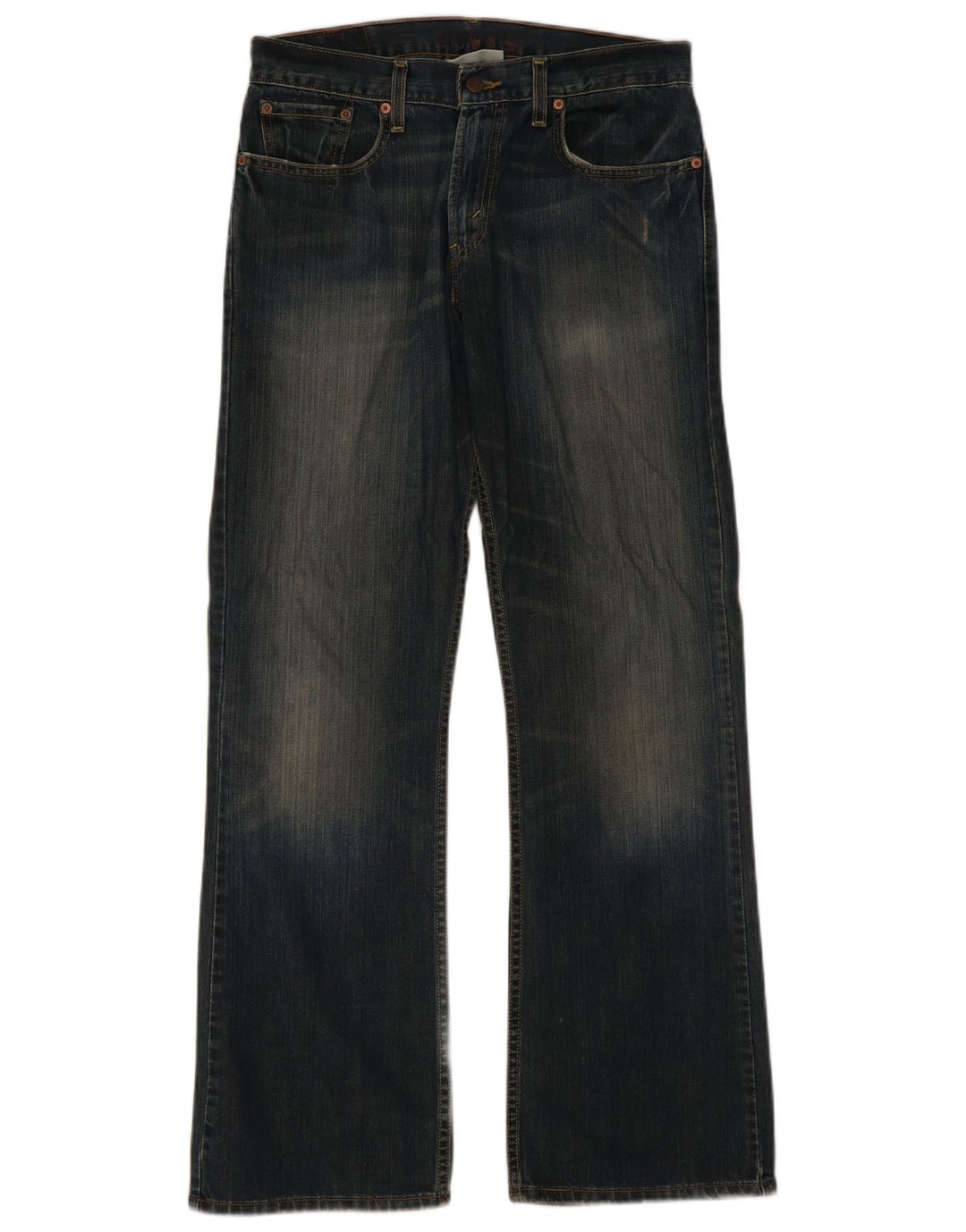 Blugi Levi's 527 Bootcut pentru femei W32 L32 bumbac bleumarin