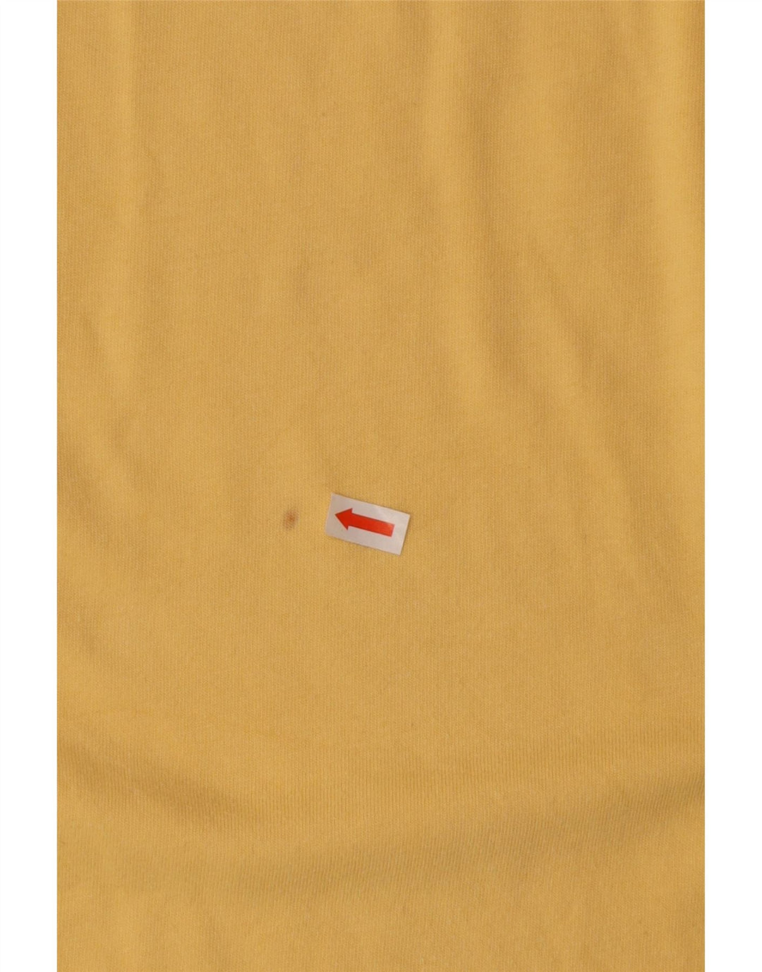 Tricou polo Izod pentru bărbați, bumbac galben mare