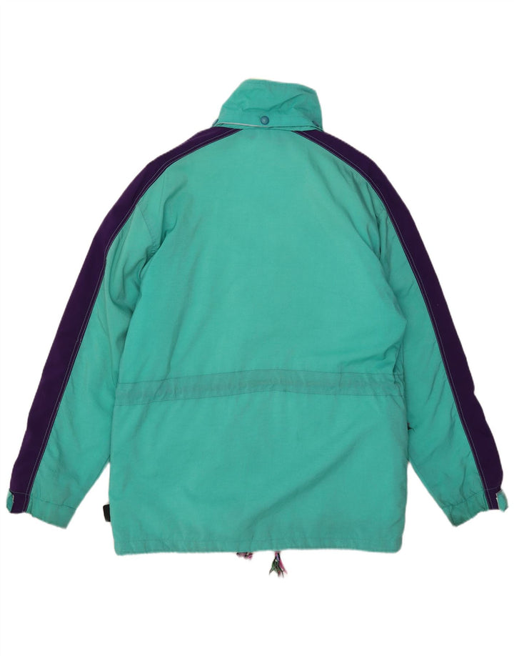 Jachetă de schi cu glugă pentru bărbați Great Escapes IT 48 Medium Green Colorblock