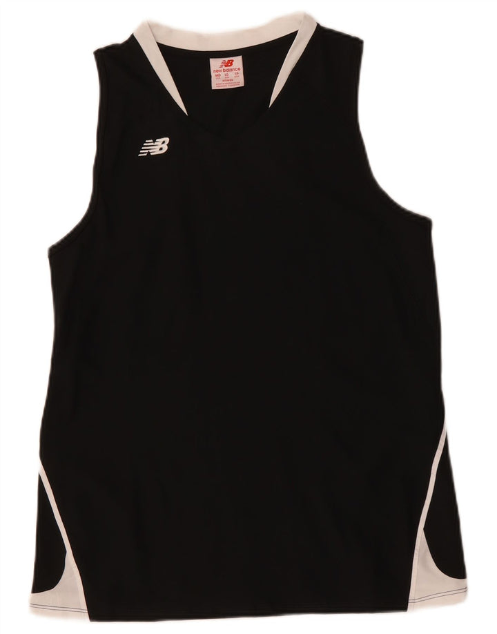 Vestă pentru femei New Balance, UK 14, mare, negru, poliester