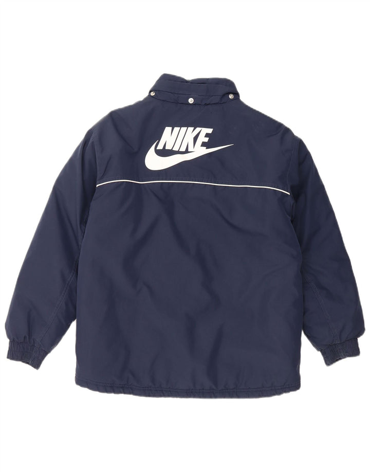 Jachetă Windbreaker NIKE pentru băieți grafic 10-11 ani, medie, bleumarin