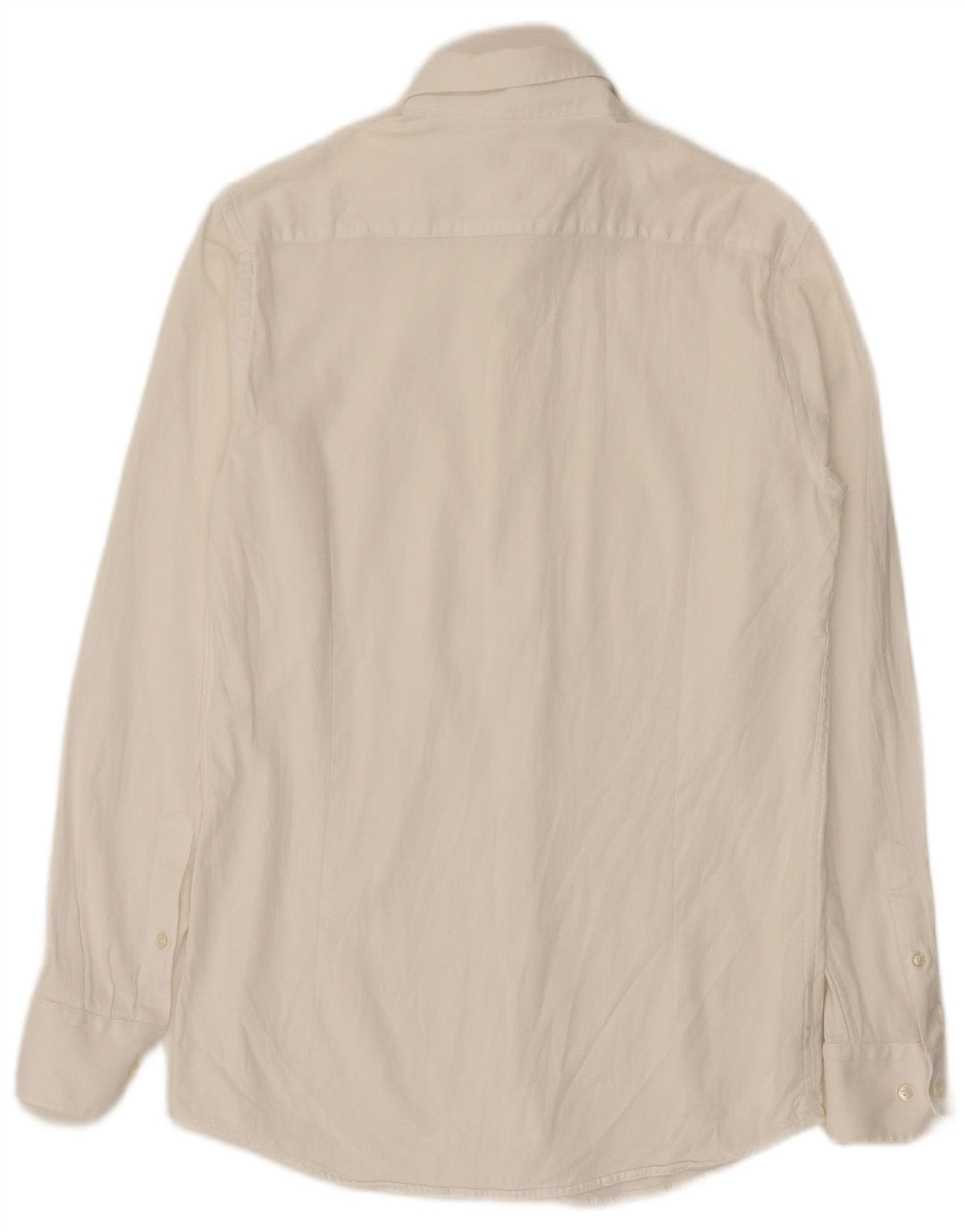 Camasa Massimo Dutti barbati marimea 39 bumbac alb mediu