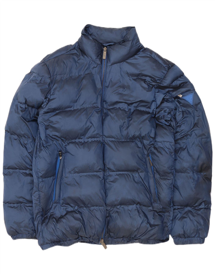 Jachetă căptușită Guess pentru bărbați UK 38 Medium Bleumarin Poliamidă