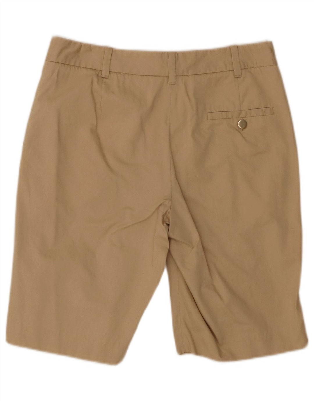 Pantaloni scurți chino Massimo Dutti pentru femei W26 Small Beige Bumbac