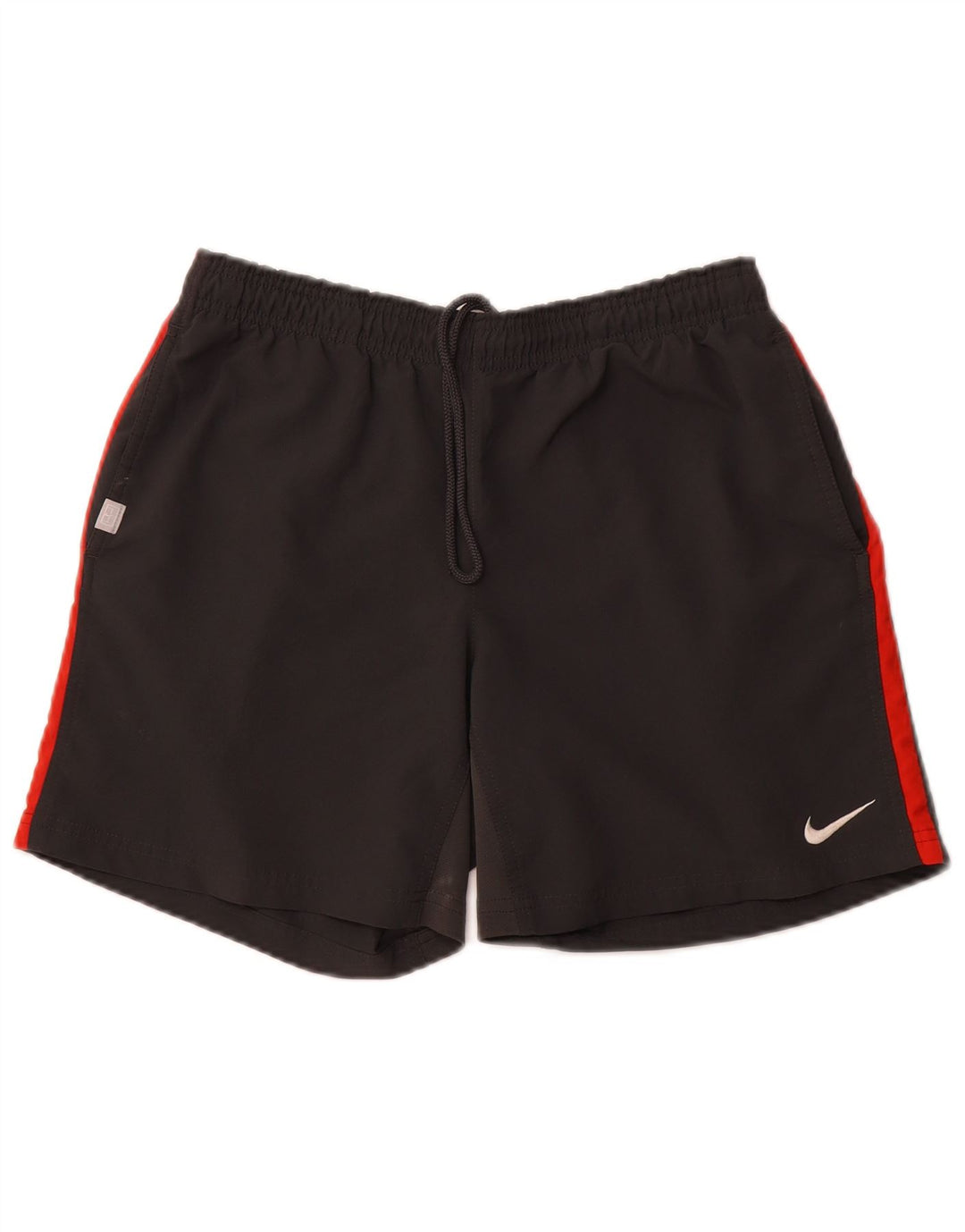 Pantaloni scurți sport NIKE pentru bărbați, gri mediu, poliester color bloc